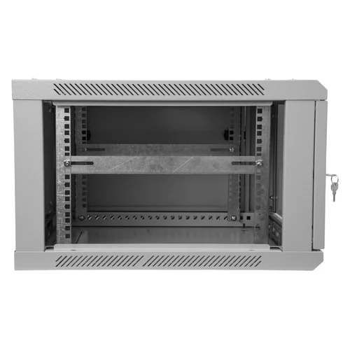 Шкаф телекоммуникационный настенный 6U, 600х600х370 (ШхГхВ) (металлическая дверь) Шкаф телекоммуникационный настенный 6U, 600х600х370 (ШхГхВ) (металлическая дверь)